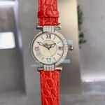 High Quality Replica Chopard IMPERIALE Watch Diamond Bezel White Dial 36mm